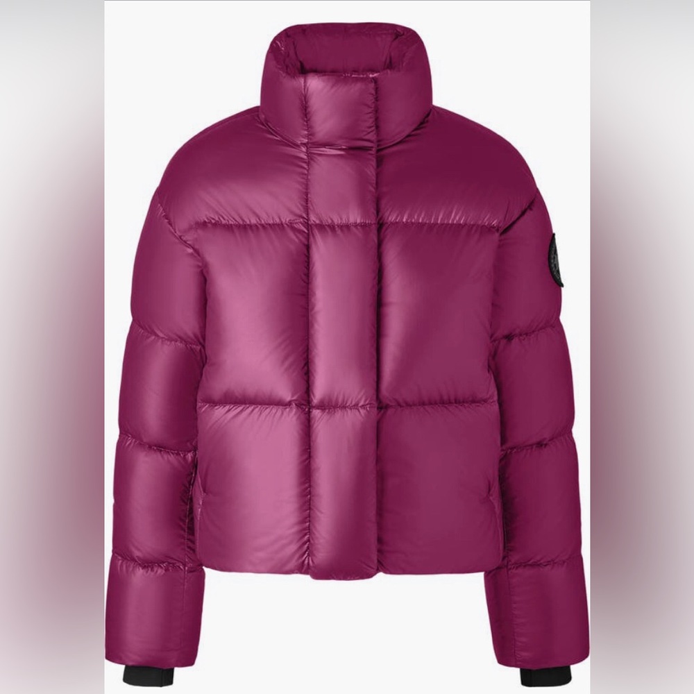 NWT $895 Canada Goose Cypress 750 Fill Power Down Crop Puffer Jacket in XL.